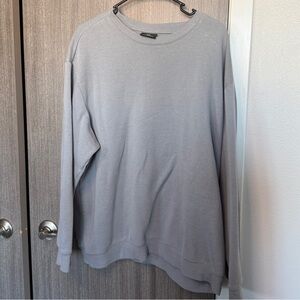 H&M Soft Gray Crewneck Sweatshirt